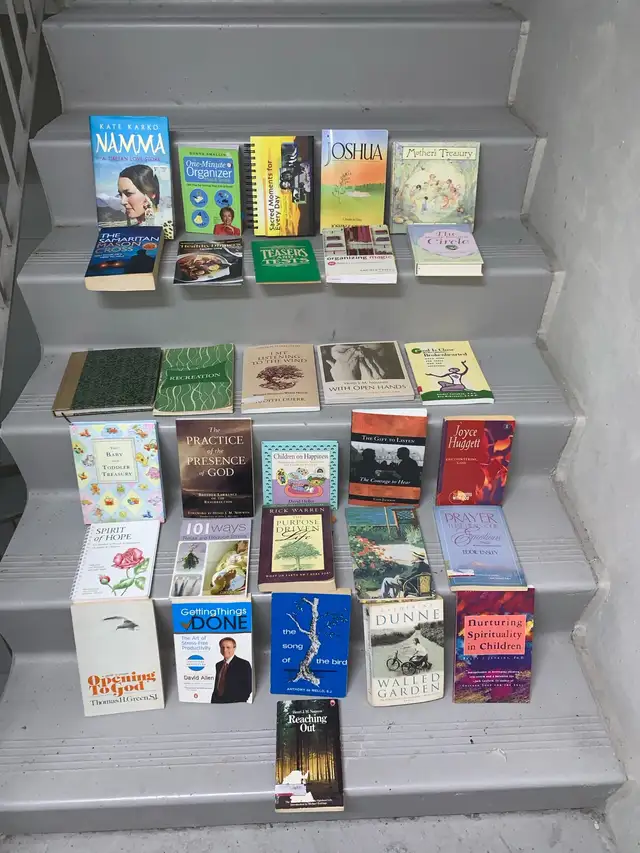 31 Assorted Books 