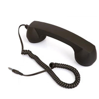 BLACK TELEPHONE HANDSET FOR MOBILE DEVICE