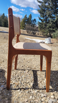 Vintage Solid Teak Chairs