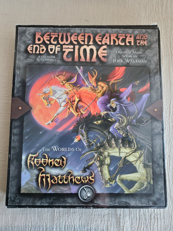 Vintage 1995 Between Earth and the End of Time Computer Game64396367926659120