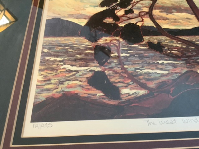 Grp of 7 Tom Thomson’s Ltd Ed Print “The West Wind” Classic Coll in Arts & Collectibles in Belleville - Image 2