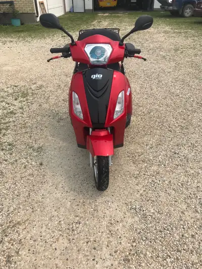 GIO scooter 48v 30-40 km range Bought it a few years ago for father in law but it never got used muc...