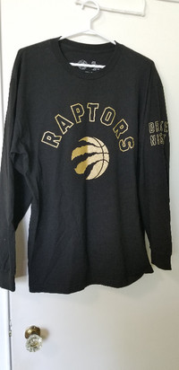 OVO - LONG SLEEVES BLACK TEE RAPTORS LIMITED EDITION