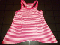 ► ROOTS - Pink Shark Bite Style Top - Size 5/6