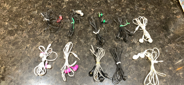 10 pair of headphones  in Headphones in Red Deer