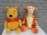 Large Winnie the Pooh & Tigger Stuffies