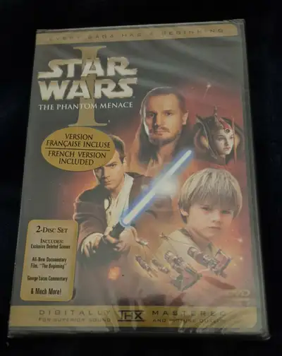 STAR WARS EPISODE I ON DVD (Brand New Sealed), View more