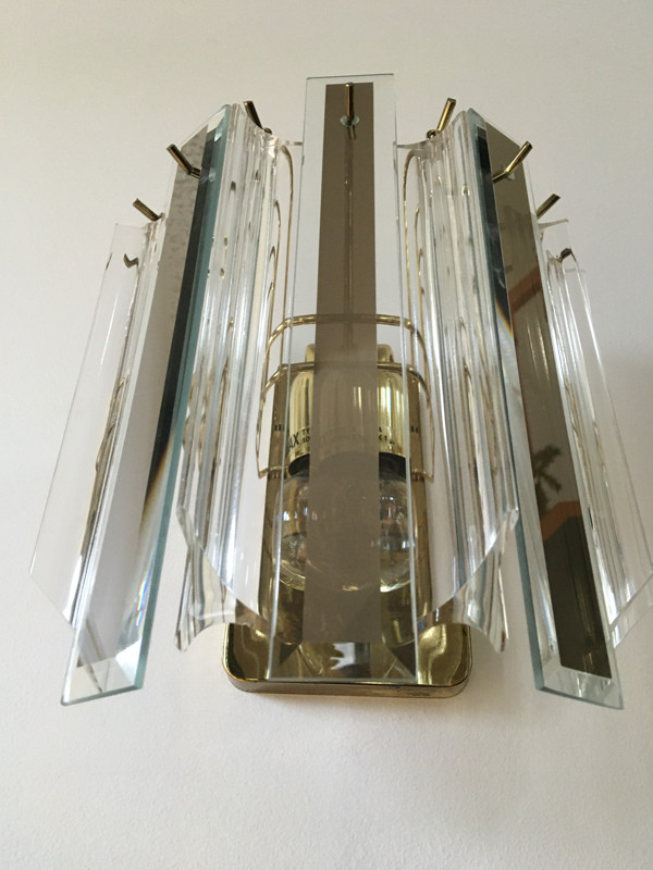 Bevelled Mirror Chandelier pieces in Indoor Lighting & Fans in St. Albert