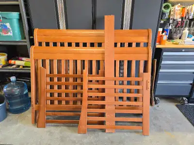 4 in 1 Baby Crib, Toddle/Day Bed, Full Size Bed, View more