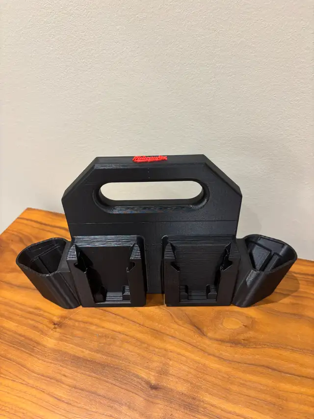 Battery Caddy for Milwaukee Combo – holds 4xM18 and 2xM12 Bat in Power Tools in Markham / York Region - Image 7