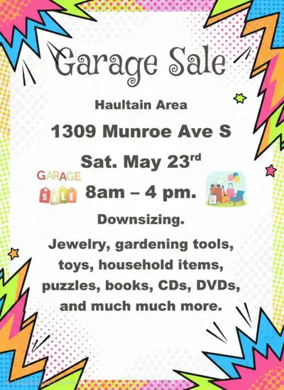 Garage Sale Saskatoon, View more