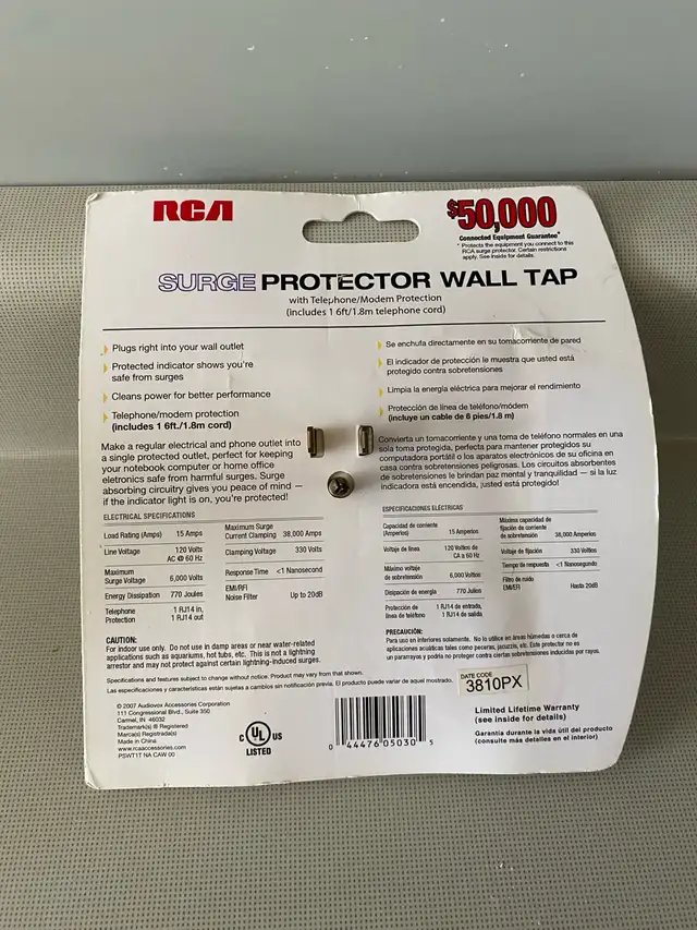 Wall surge, protector in General Electronics in Winnipeg - Image 3