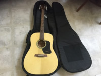 Acoustic Guitar NEW with soft case