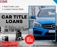 Calgary's #1 Fast Car title Loans. Quick Cash Now!