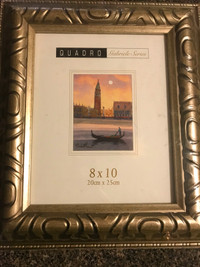 8x10" Picture Frame antiqued wood, Brand New