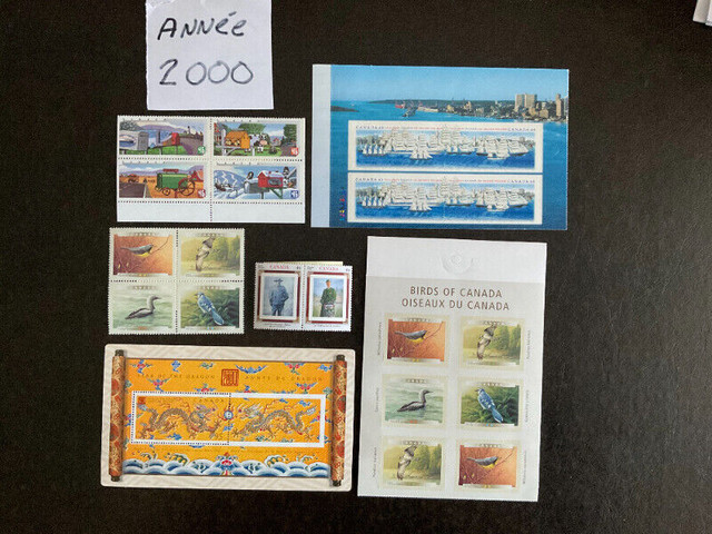 CANADA- 2000- timbres neufs de l'année dans Art et objets de collection  à Longueuil/Rive Sud - Image 3