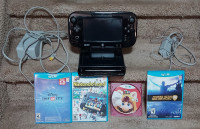 Nintendo Wii U 32GB Console/Gamepad and Games