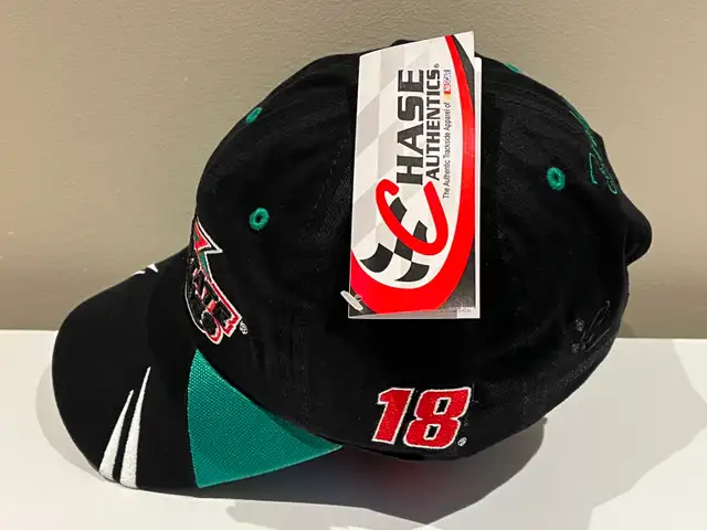 New Bobby Labonte #18 Interstate Batteries NASCAR Hat Chase NWT65151223418498122
