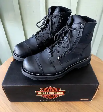 " Almost New-Harley-Davidson-Mens-Motorcycle-Boots ", View more