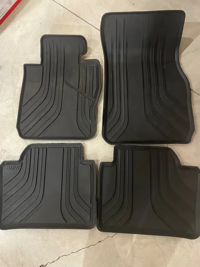 BMW OEM model 3,4 winter/all season mats in Other Parts & Accessories in Ottawa - Image 2