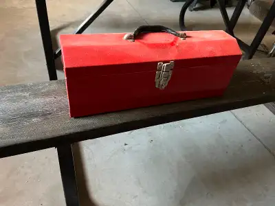 Beech Tool Box Made in Canada Purchase another one of my ads and will take off five bucks