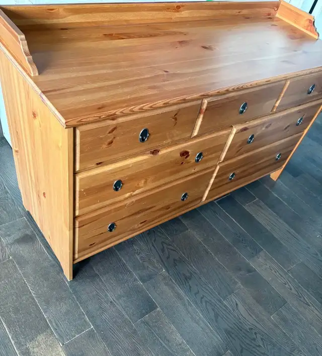 deliver great wood dresser / changing table  in Dressers & Wardrobes in Edmonton - Image 3