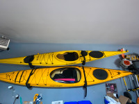 Two excellent condition Canadian Kayaks from Current Designs,