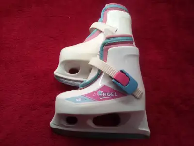 Patins à glace pour fille BAUER LI L ANGEL Pointure 6 7 Pour tout-petits et enfant Maison sans fumée...