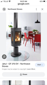 Jotul GF 370 free standing natural gas fire place