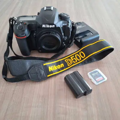 Nikon D500, Excellent Condition!, View more