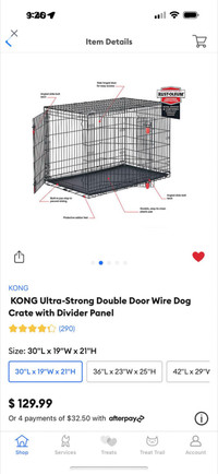 Kong Dog Crate