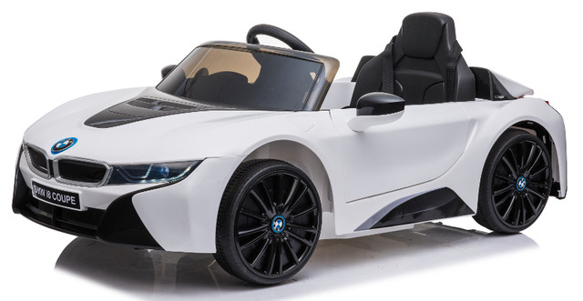 BMW I8 12V CHILD, BABY, KIDS RIDE ON CAR W PARENT REMOTE, MUSIC in Toys & Games in Mississauga / Peel Region - Image 2