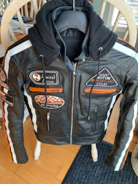 Leather jacket / Manteau de cuir