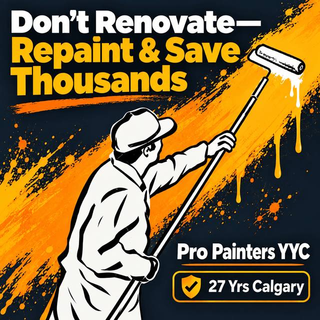 Don't Renovate—Repaint & Save Thousands | 27 Yrs Calgary