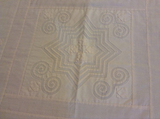 Hand Stitched Queen Cotton BedCover in Bedding in Calgary - Image 2