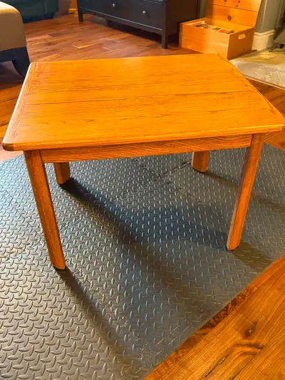 Solid Oak End Table, View more