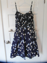 Blue  summer strap dress