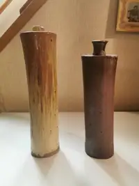 Rustic Pottery Style Bottles