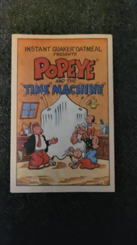 Popeye and the Time Machine Comic Book