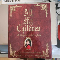 All My Children The Complete Family Scrapbook Hardcover Book 