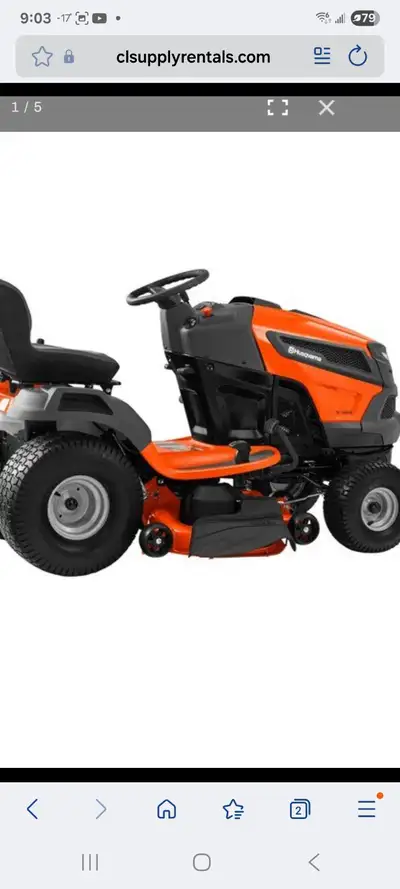 Riding mowers pick up, View more