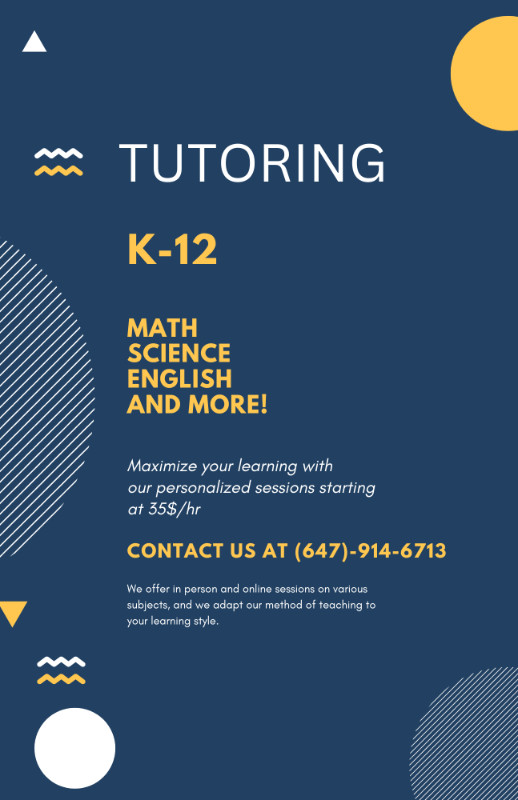 K-12 Expert Level Tutoring dans Autre  à London