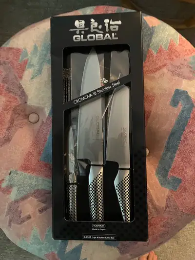 Global Knife set, View more