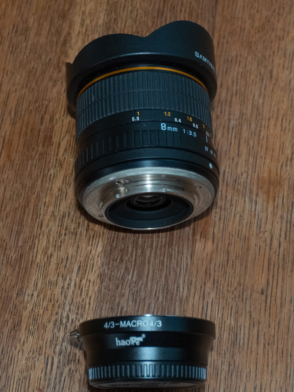 Olympus mount Samyang 8mm lens in Cameras & Camcorders in Belleville - Image 4