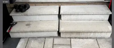 cement steps, View more