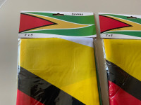 Guyana Flag — 3’ x 5’ —  $25 each — Country Flags