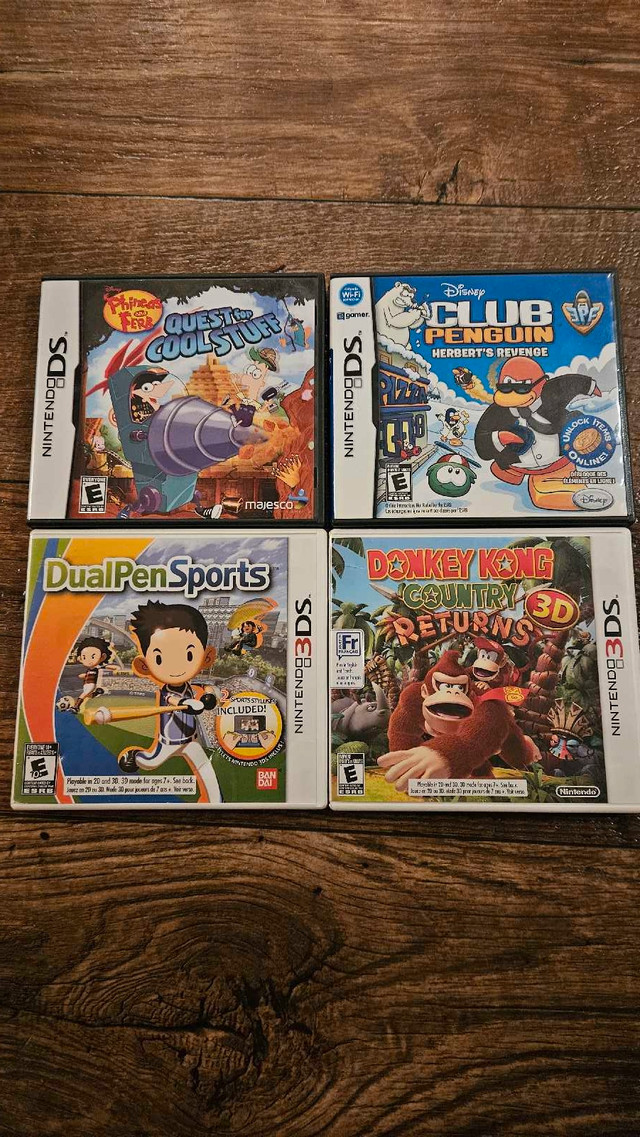 3ds and ds games in Other in Grande Prairie