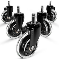 5 Set Sytopia Office Chair Caster Wheel Replacement