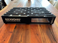 Rockboard Quad 4.1 Pedalboard with XL bracket and Baseplate 
