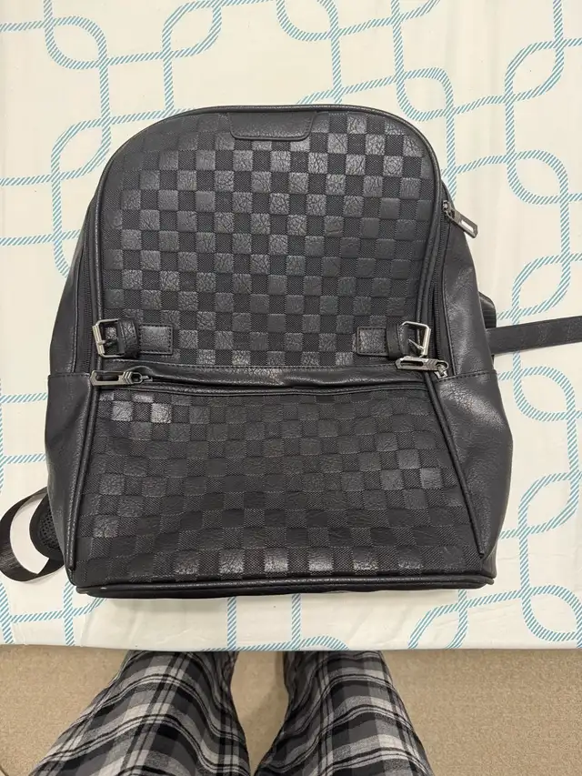 Black Leather Backpack628632620445451229